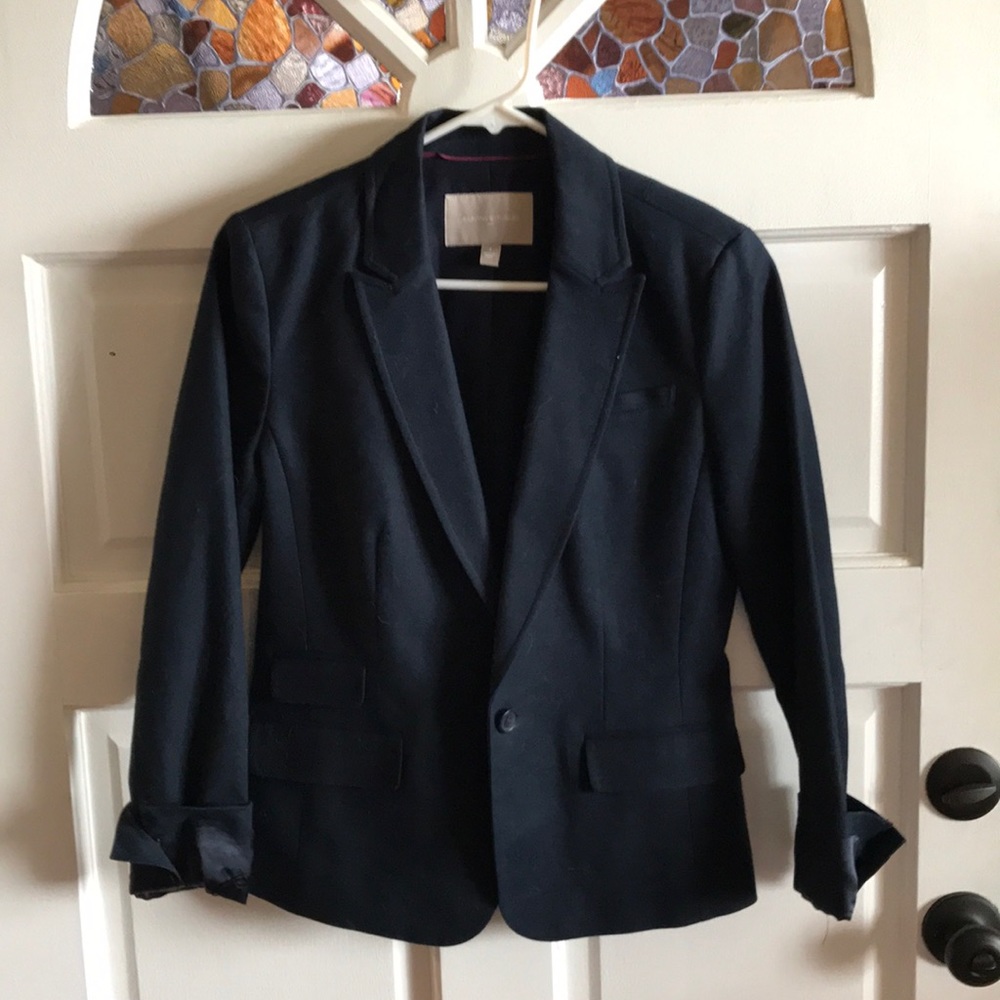 BR factory navy suit blazer -Size 4